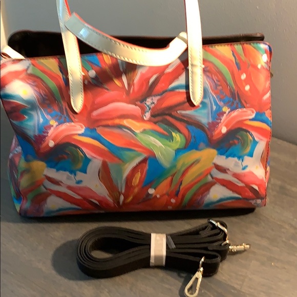 Floral Handbag // NWOT 🎉🎉 HOST PICK🎉🎉 - Picture 2 of 7